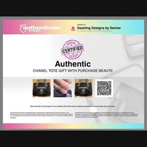 CHANEL Black and White Tote